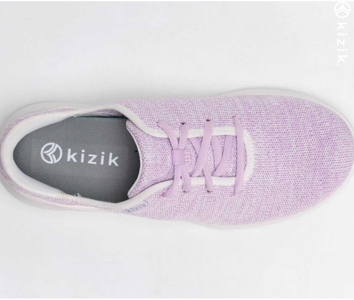 Kizik Madrid Eco Knit Skor Dam Lila | SE-V63